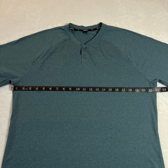 Public Rec Elevate Mock Neck Polo Shirt Size Large Stretch Lightweight Athletic - Picture 7 of 8